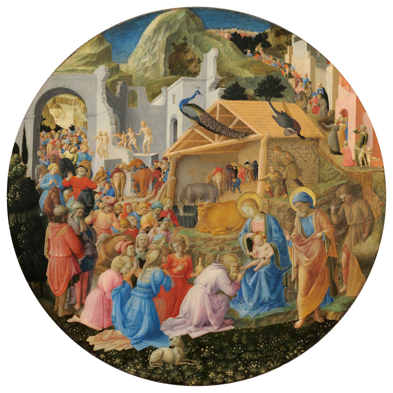 The Adoration of the Magi by Fra Angelico and Fra Filippo Lippi