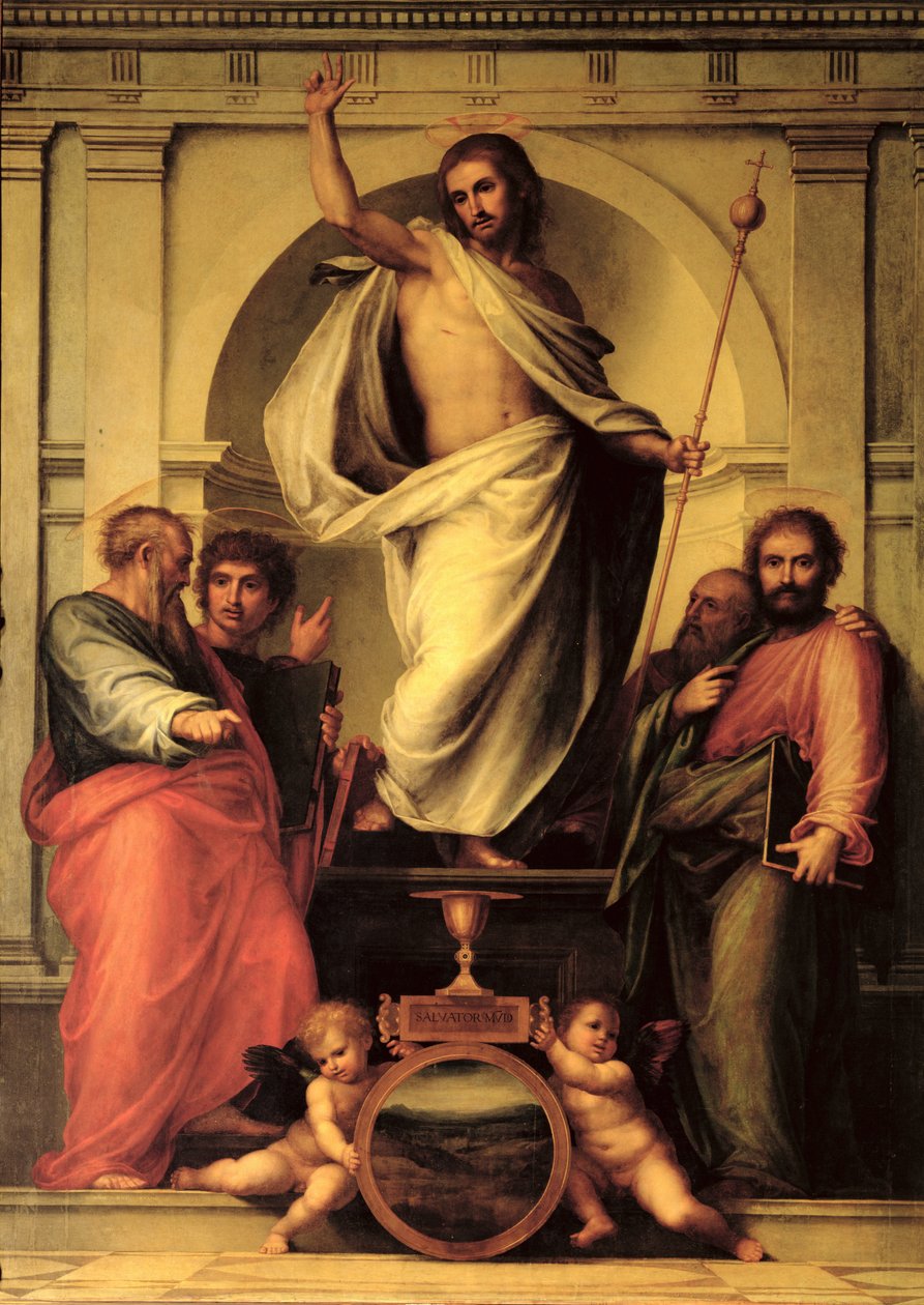 The Resurrection of Christ (Altarpiece) by Fra Bartolommeo