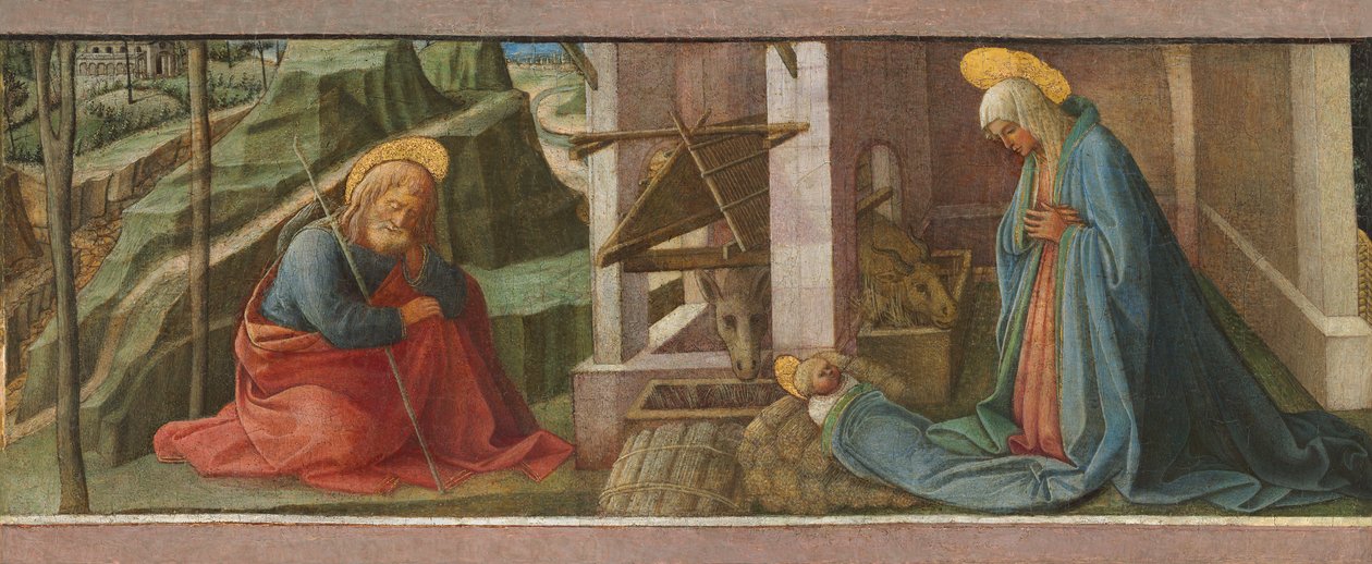 The Nativity by Fra Filippo Lippi