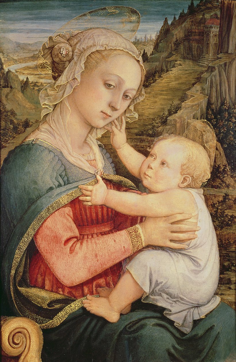 Virgin and Child by Fra Filippo Lippi