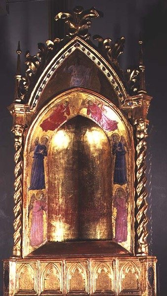 Tabernacle with Christ and the Angels by Fra (c.1387 1455) Angelico