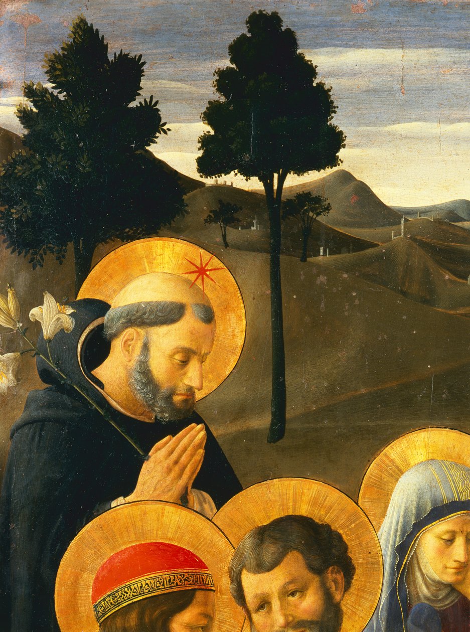 The Crucifixion (detail) by Fra Angelico