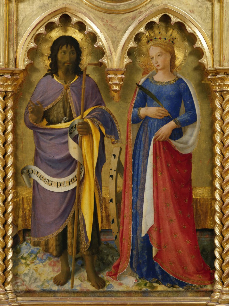 Annunciation Perugia Altarpiece by Fra Angelico
