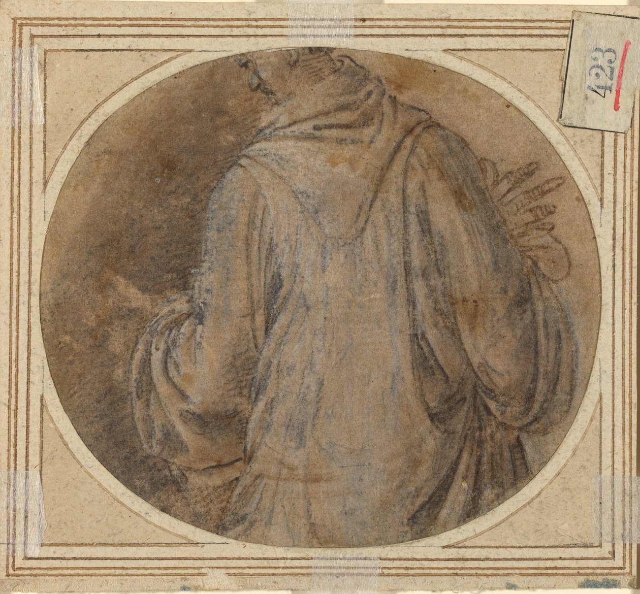 A Monk (verso) by Fra Bartolommeo