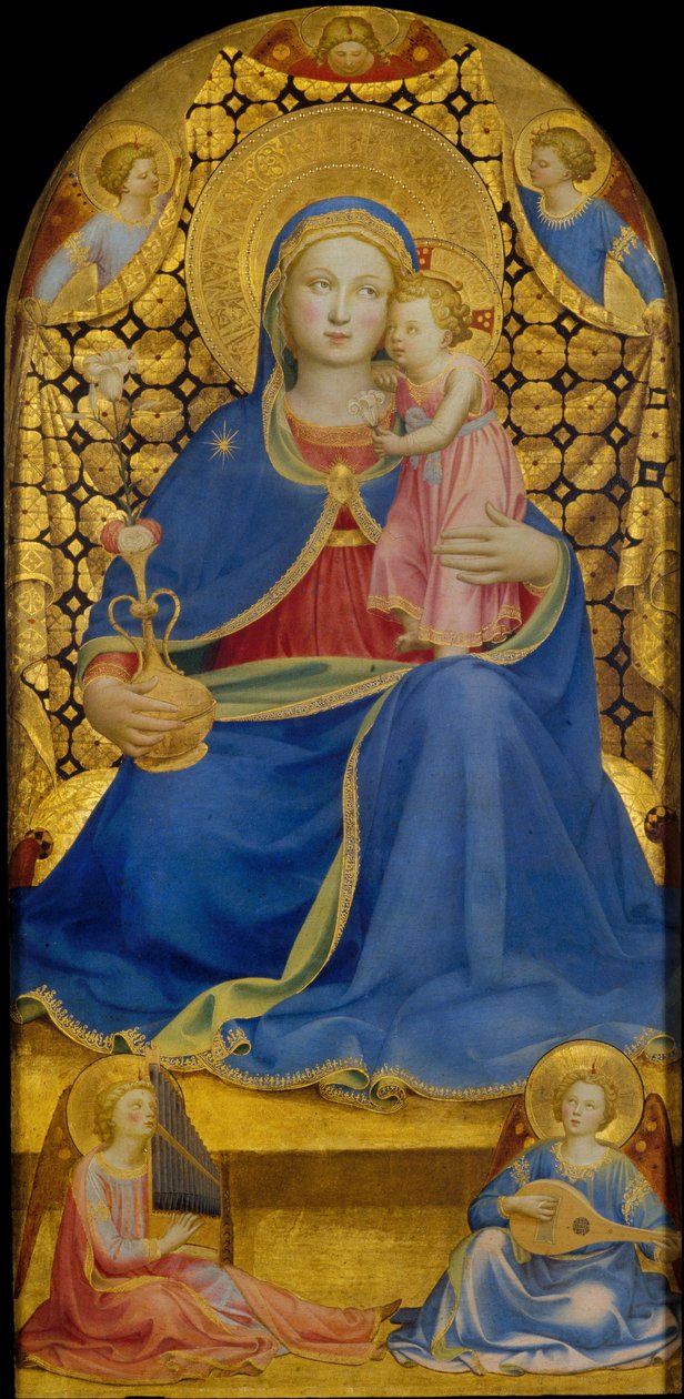 The Virgin of Humility by Fra Giovanni Angelico da Fiesole