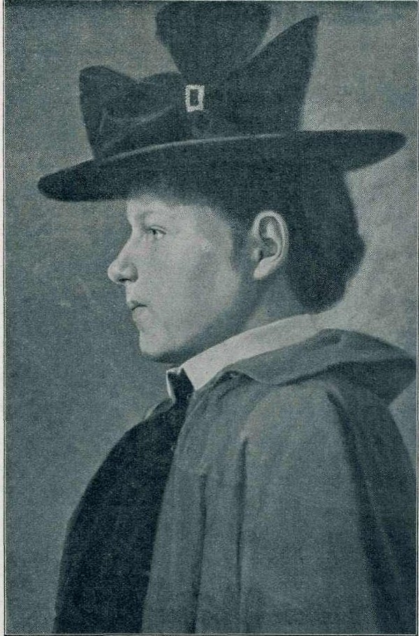 Lady with a Hat by Franc Horvat