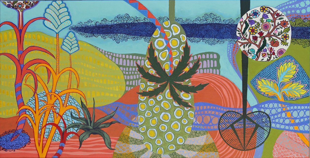 Ribbon Sky Flowering Moon by Frances Ferdinands