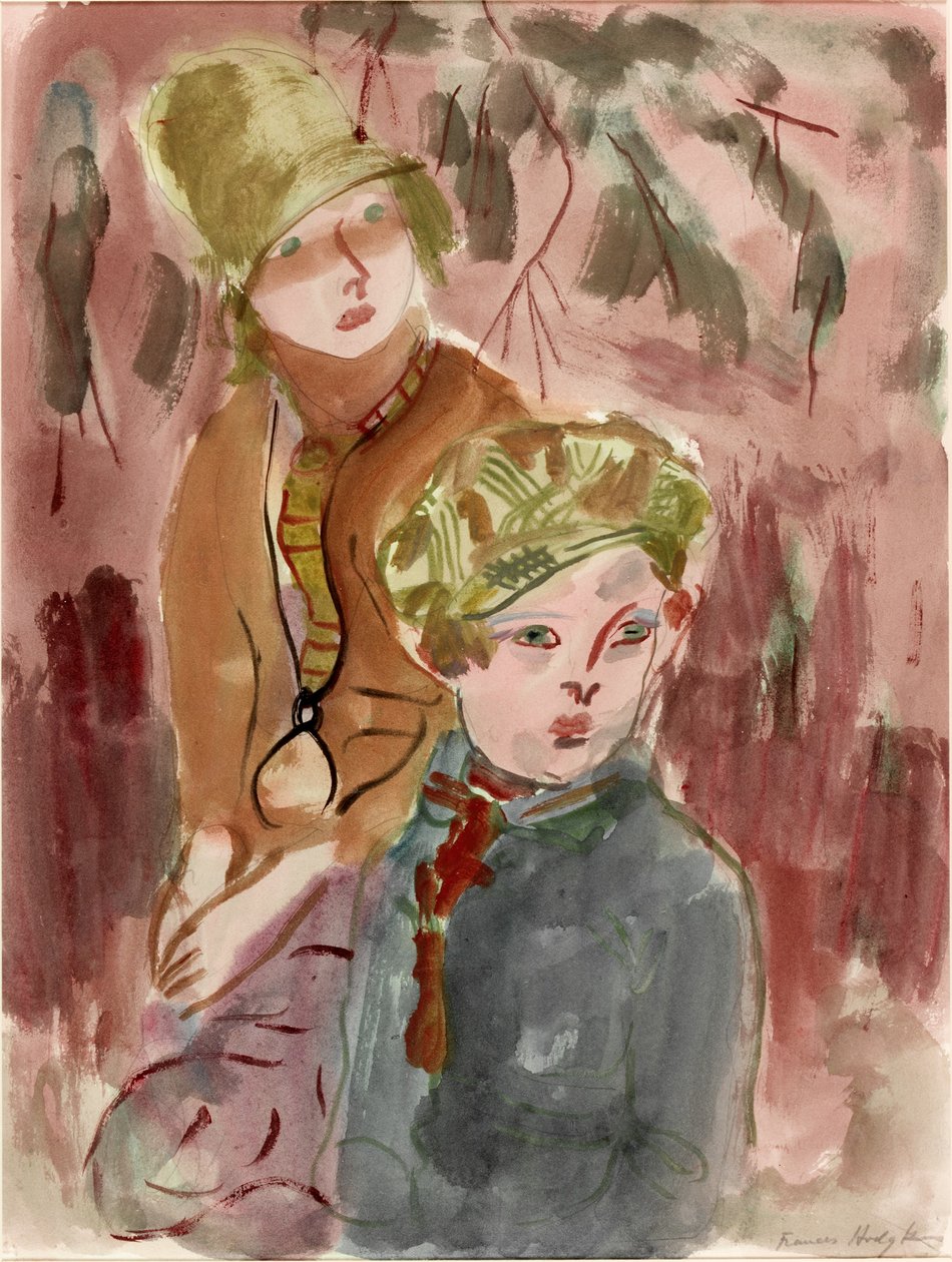 Boy and Girl by Frances Hodgkins