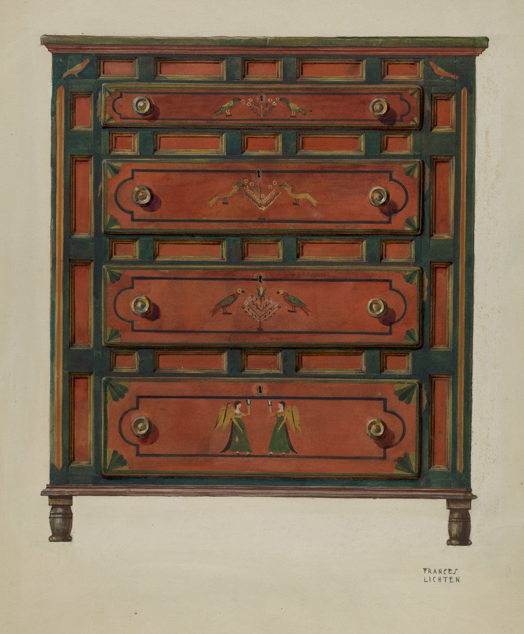 Chest of Drawers by Frances Lichten