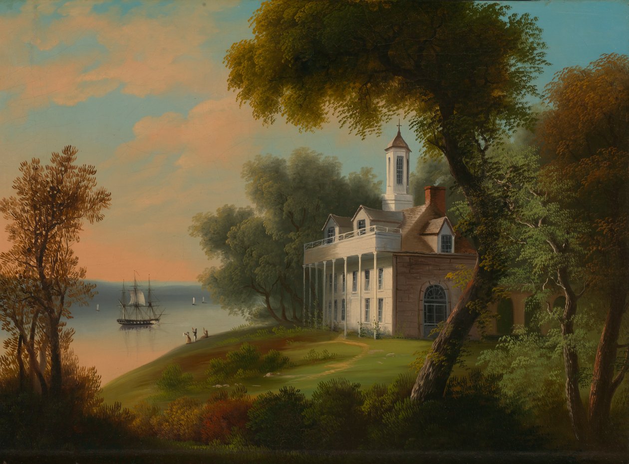Mount Vernon, ca. 1850 by Frances Mary Bellows