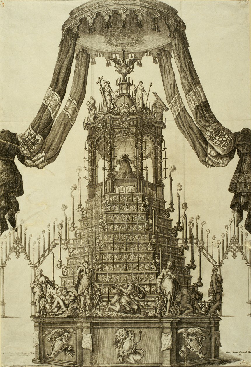 Tomb of Charles II by Francesc Gazan