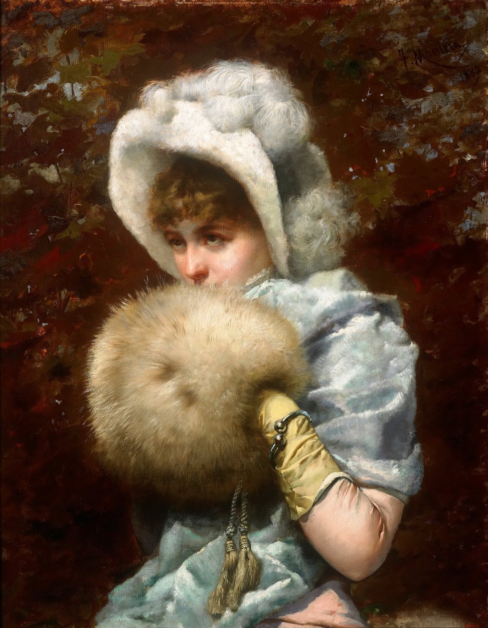 Winter by Francesc Masriera
