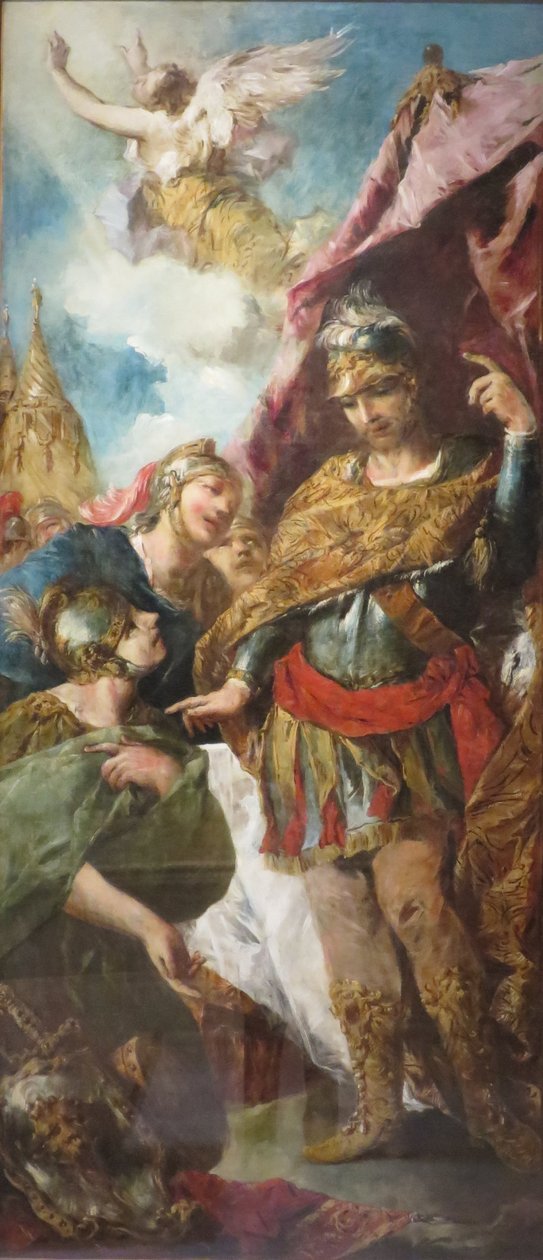 Godfrey of Boulogne Summons His Chiefs to Council by Francesco Guardi