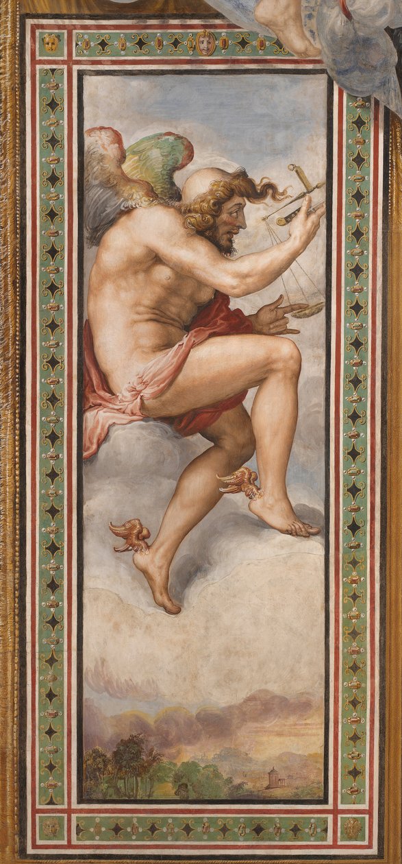 Time as Occasion (Kairos) by Francesco de Rossi Salviati Cecchino