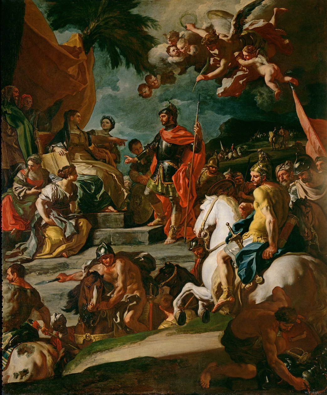 Barak and Deborah by Francesco Solimena