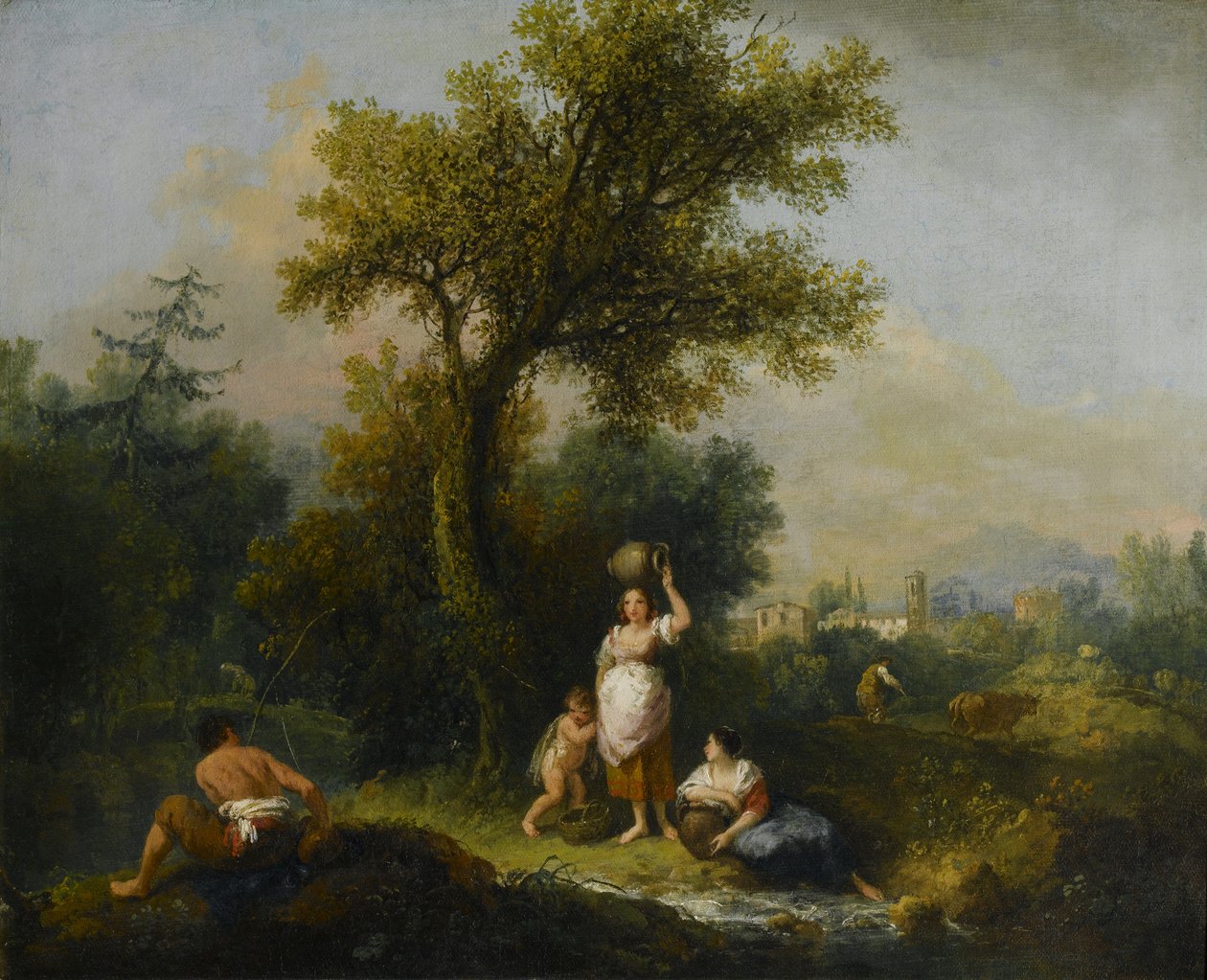 A Landscape by Francesco Zuccarelli