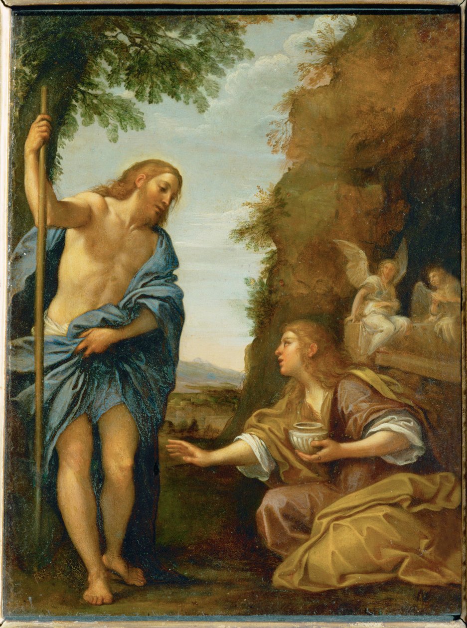 Christ and Magdalene by Francesco Albani