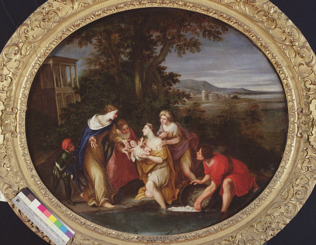 Moses Saved from Drowning by Francesco Albani