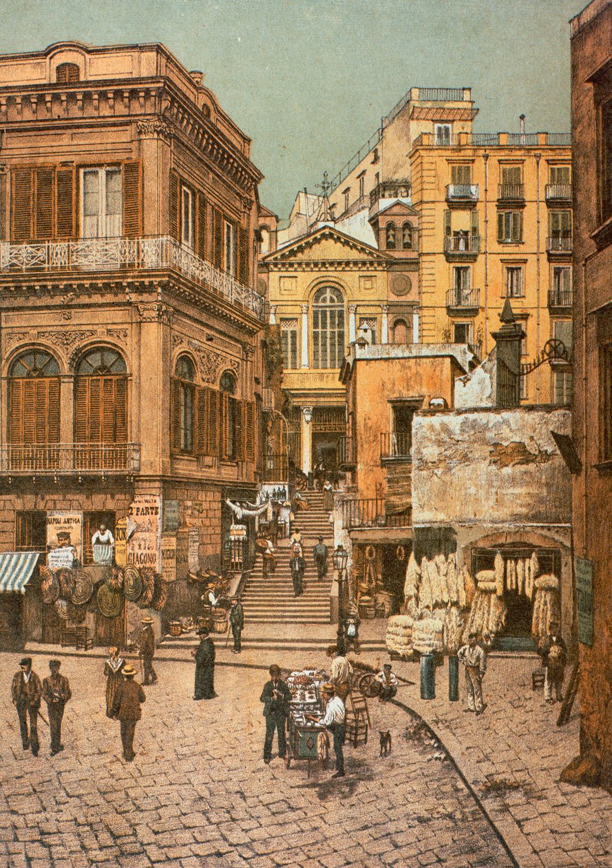 Gradelle of San Giuseppe, in Naples by Francesco Aversano