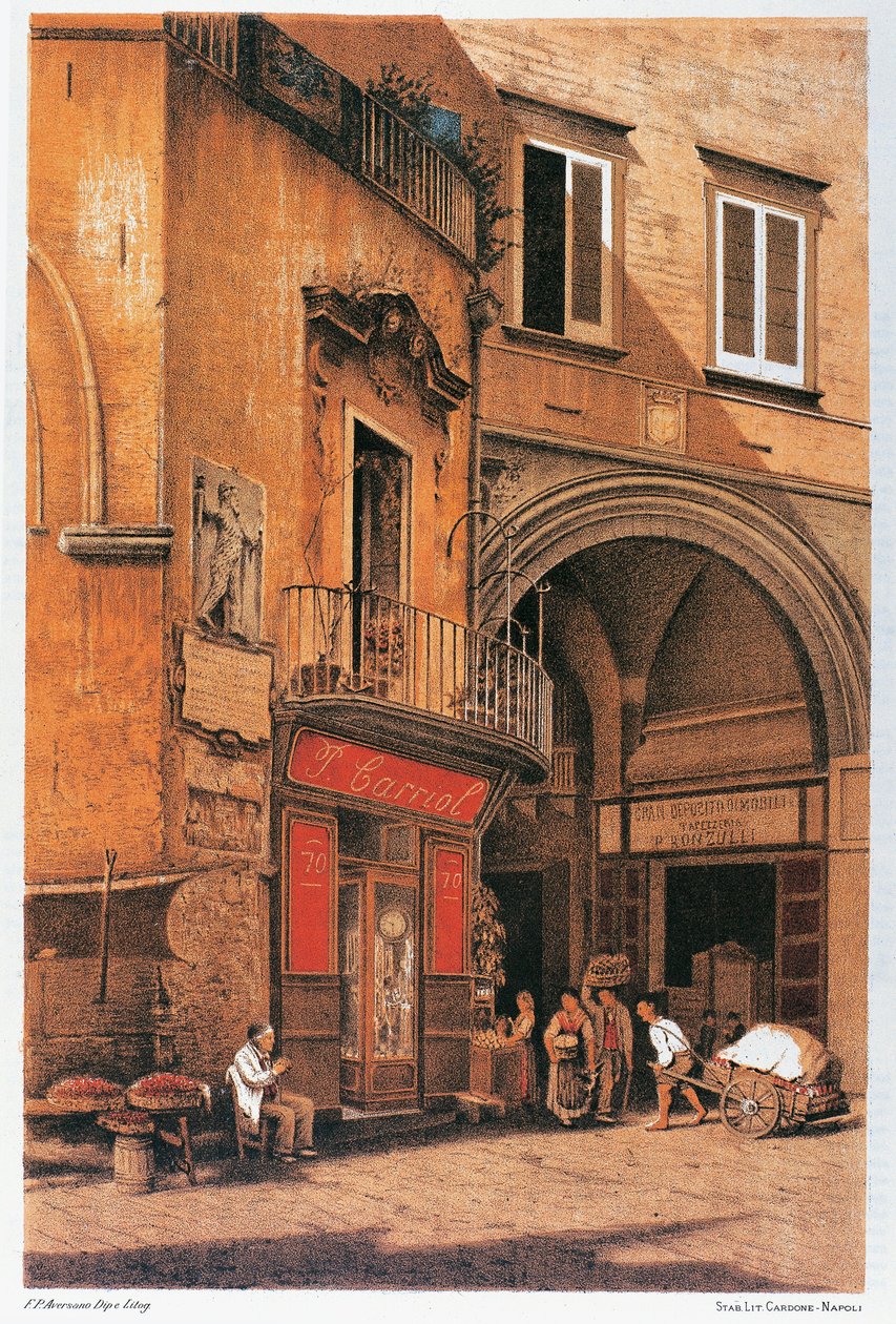 Sedile di Porto Street, Naples by Francesco Aversano