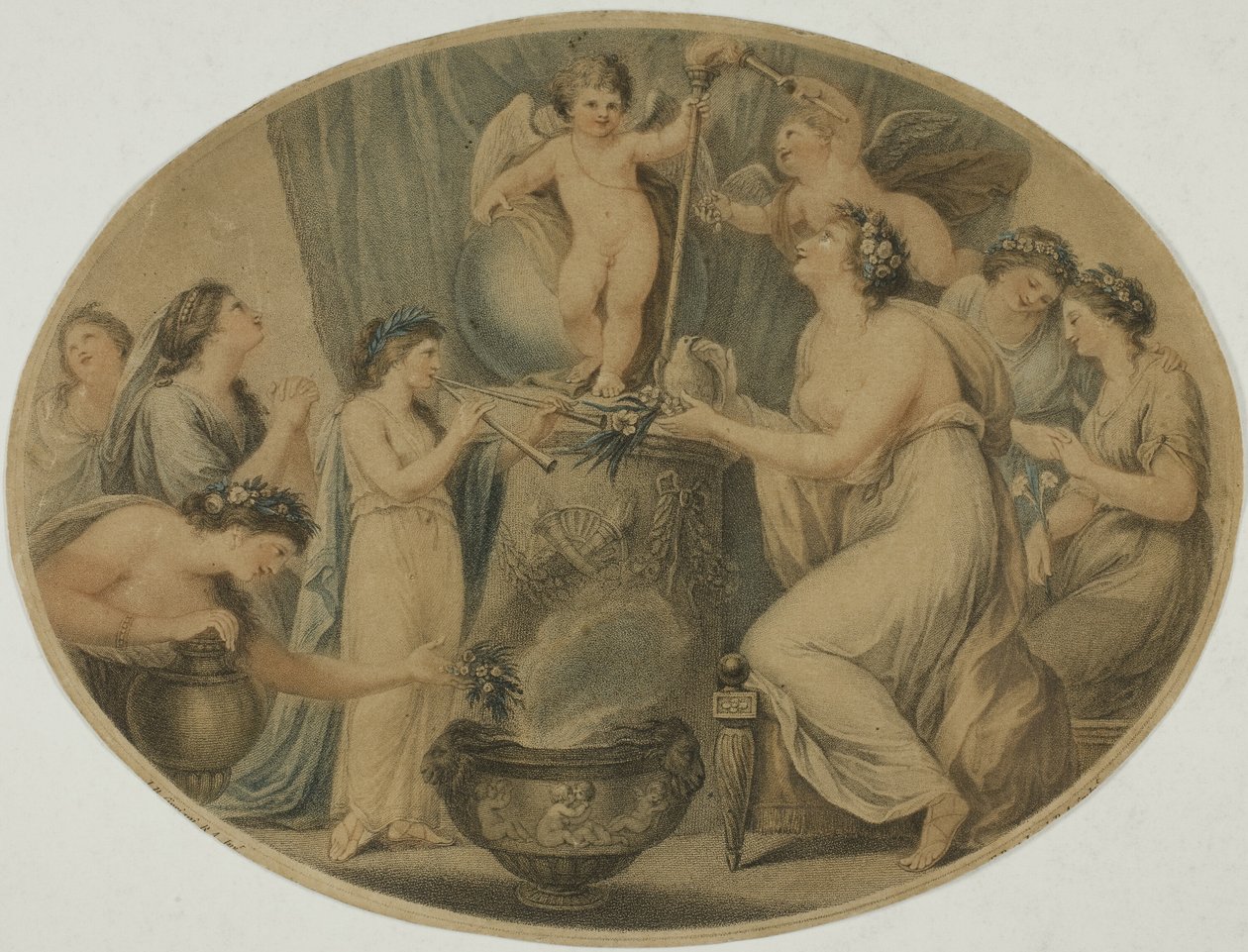 Allegorical Subject by Francesco Bartolozzi
