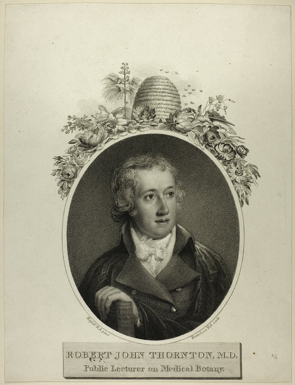 R. J. Thornton by Francesco Bartolozzi