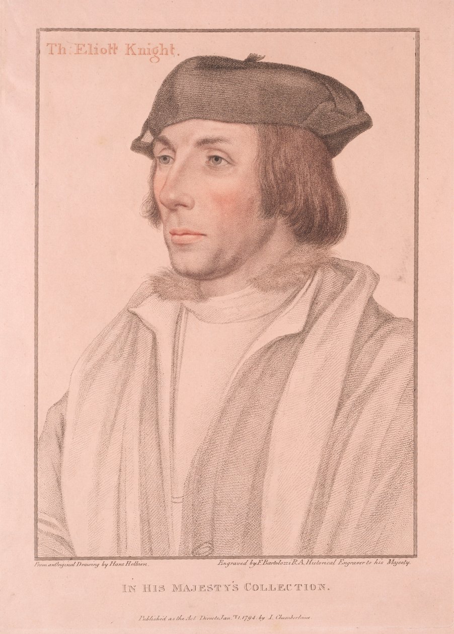 Sir Thomas Eliott by Francesco Bartolozzi