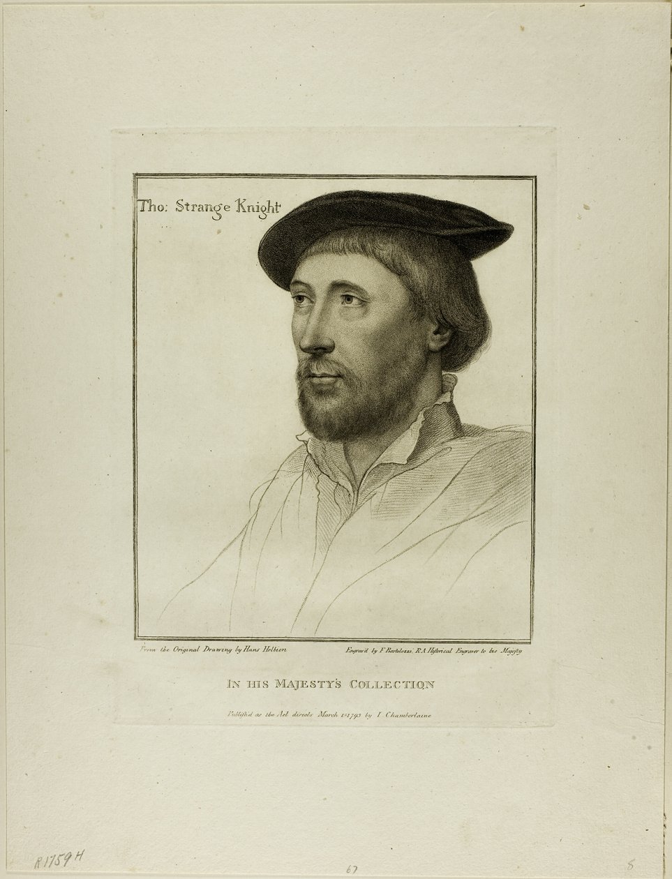 Sir Thomas Strange by Francesco Bartolozzi