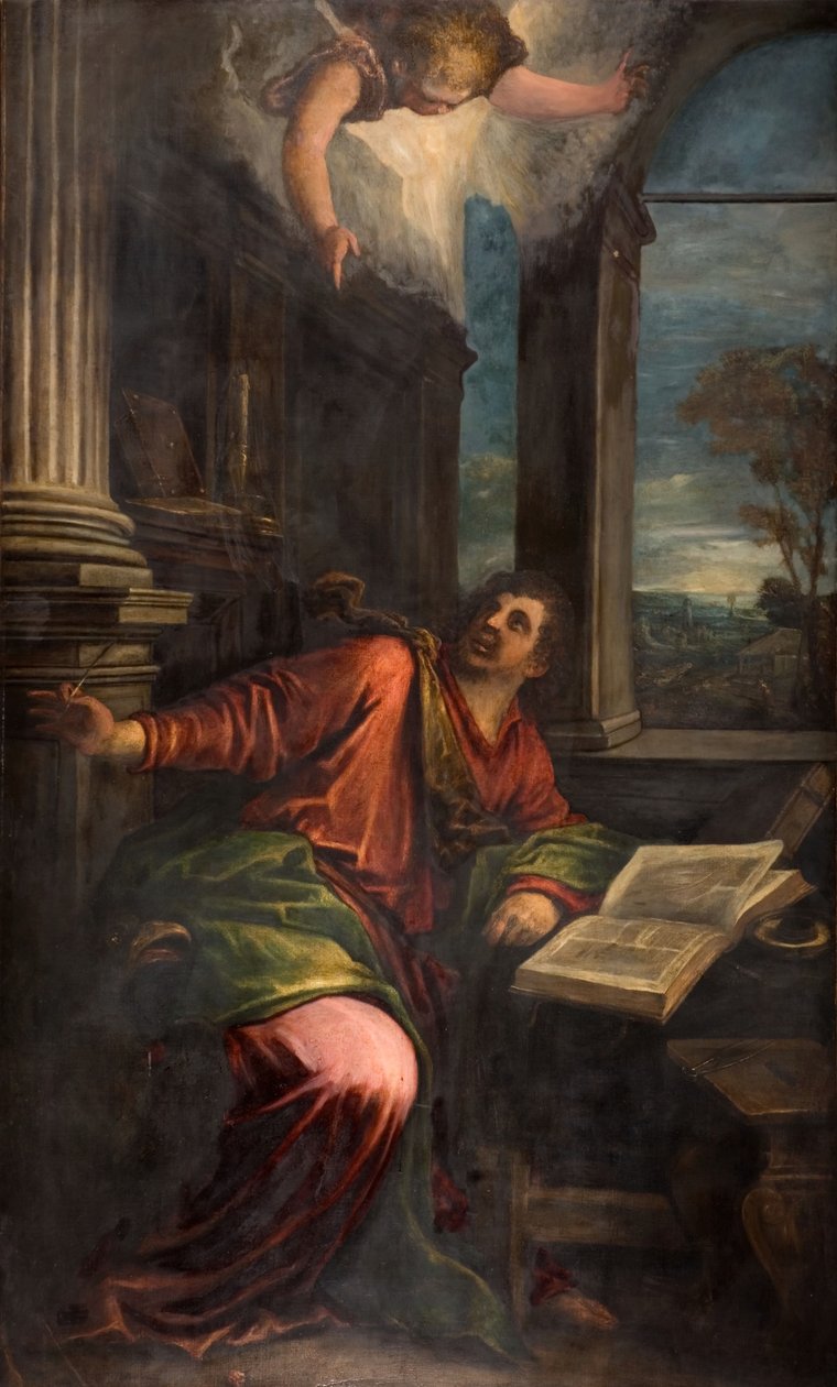 St John the Divine by Francesco Bassano the Younger