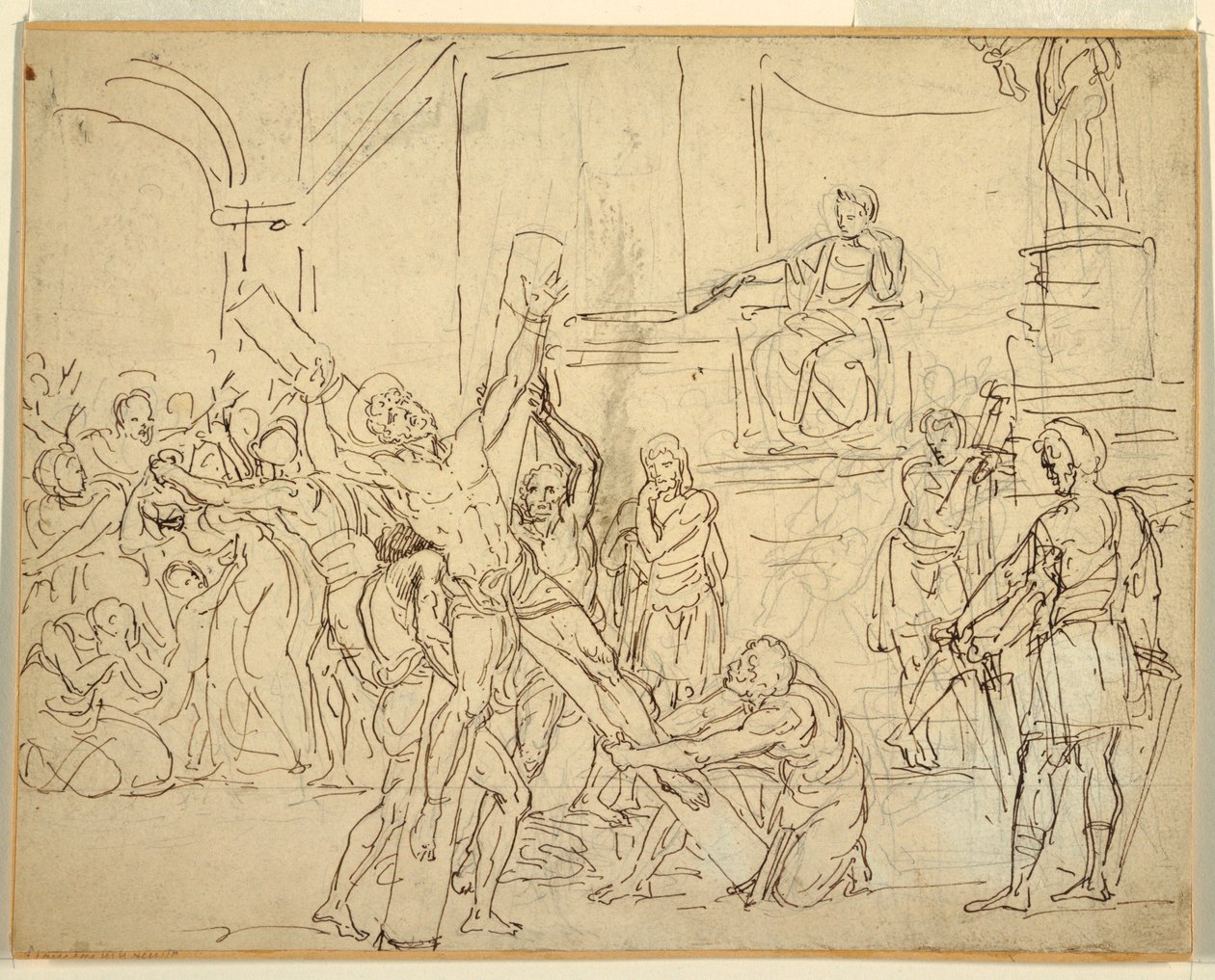 Martyrdom of St. Andrew, 1825-50 by Francesco Coghetti