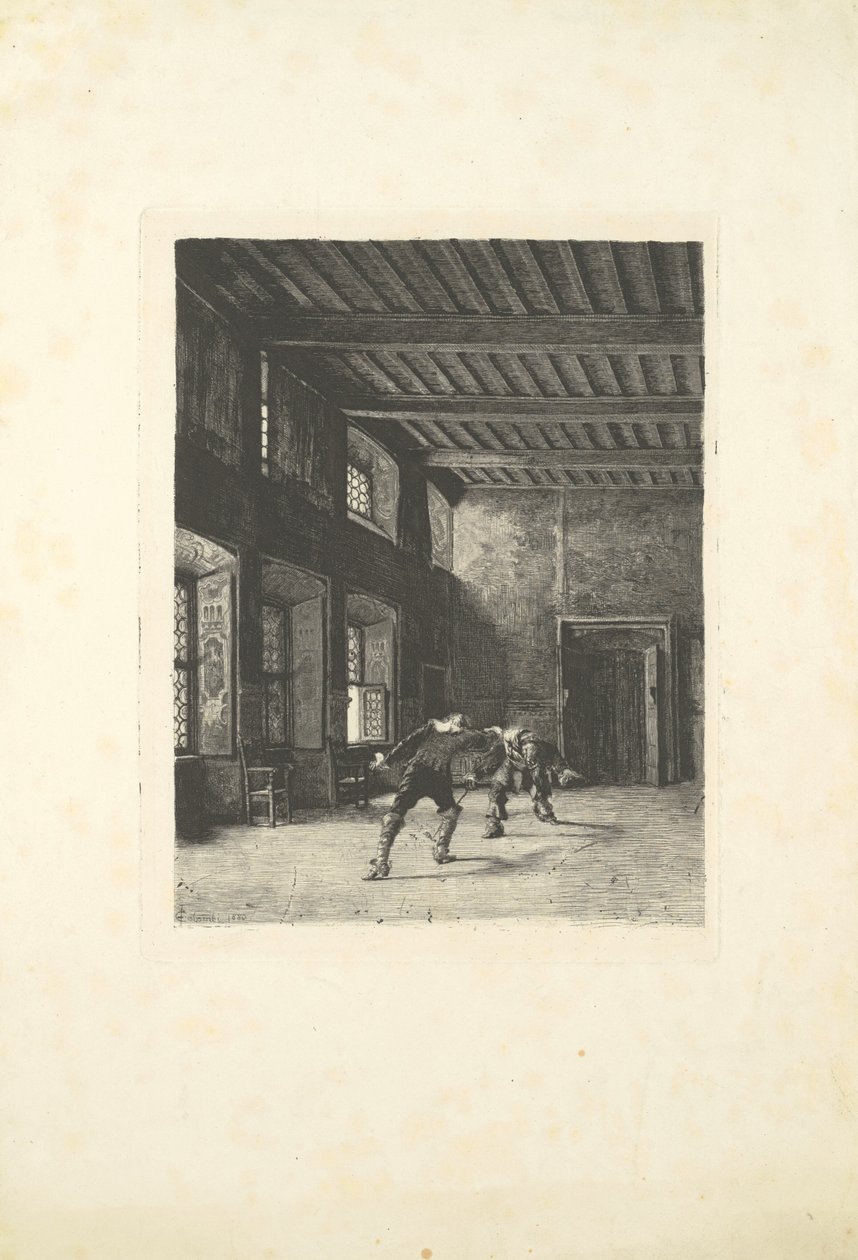 The Duel by Francesco Colombi Borde