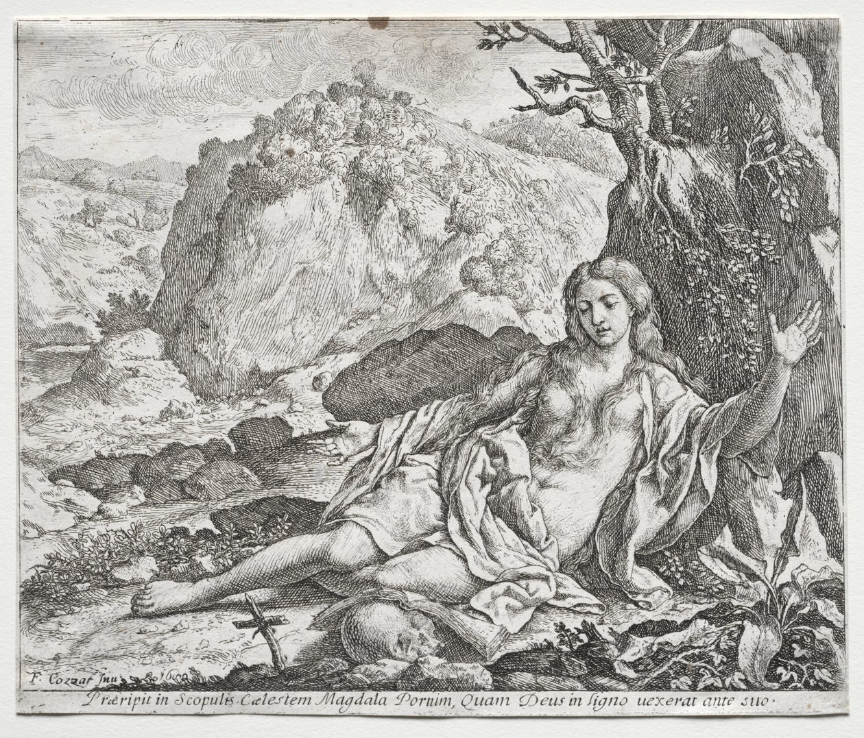 The Penitent Magdalen by Francesco Cozza