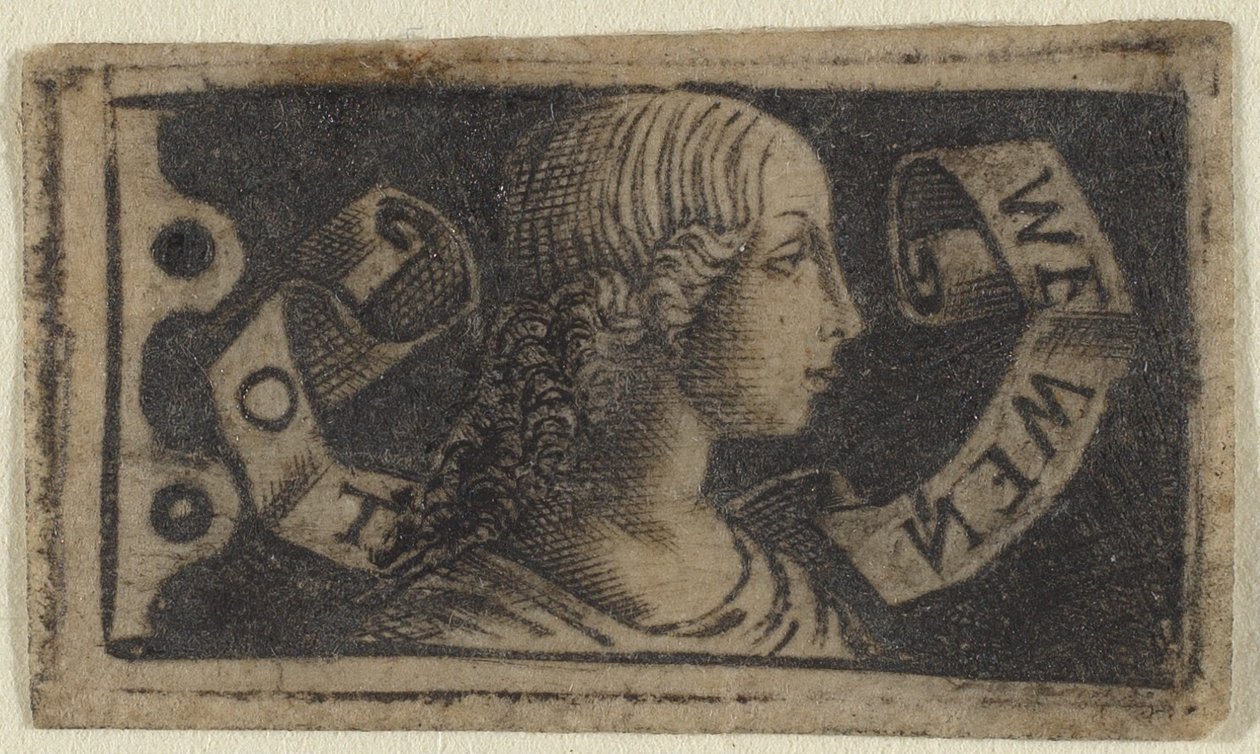 Head of a Girl with Curly Hair by Francesco Francia