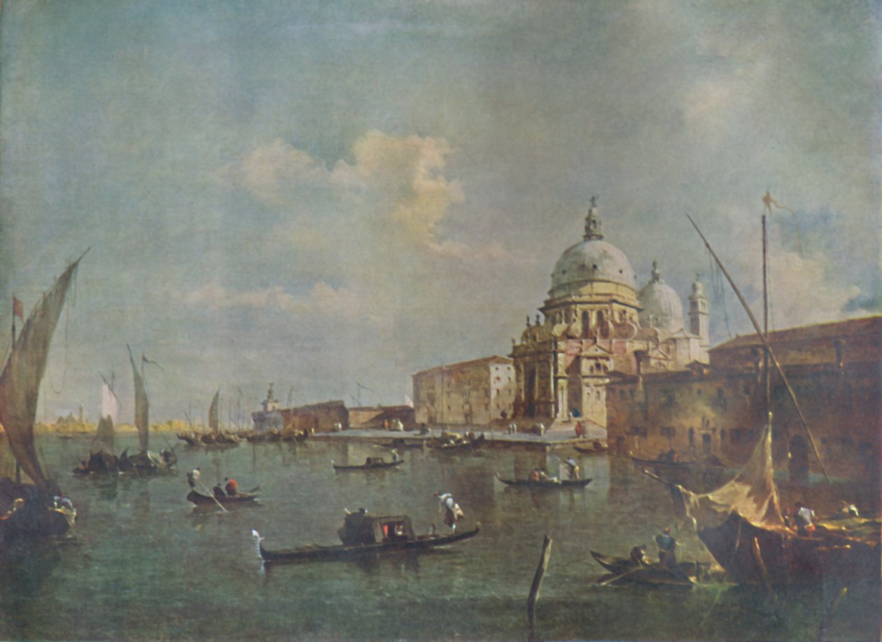 Santa Maria Della Salute, 1780s, 1925 by Francesco Guardi