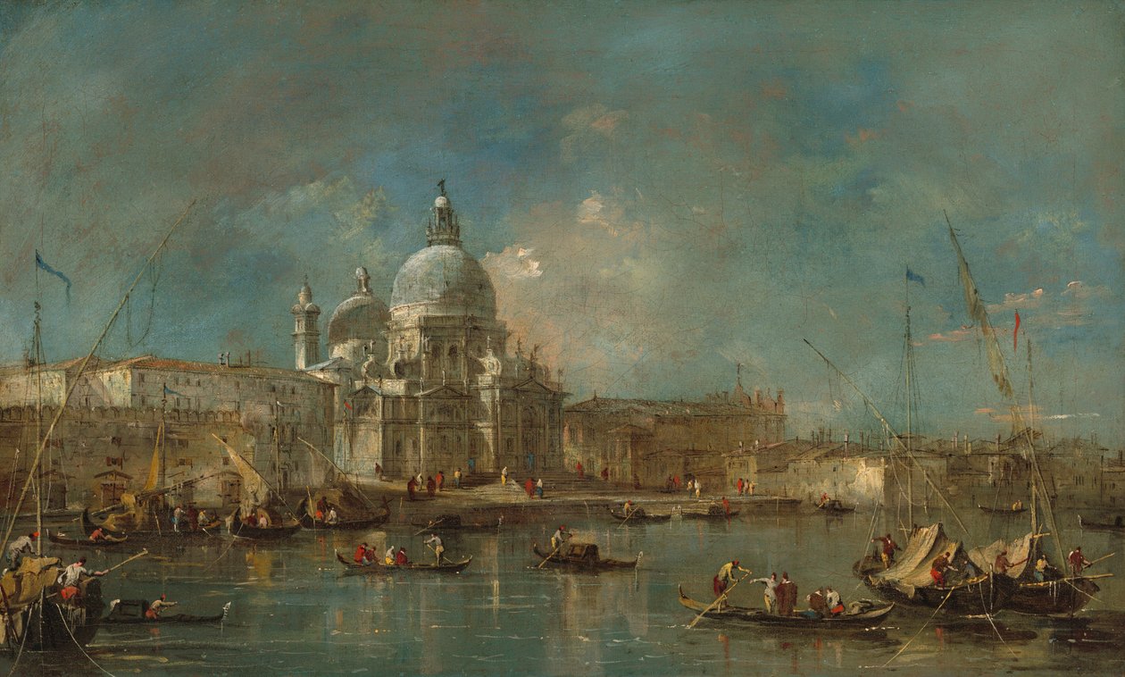 Santa Maria della Salute, c. 1770 by Francesco Guardi