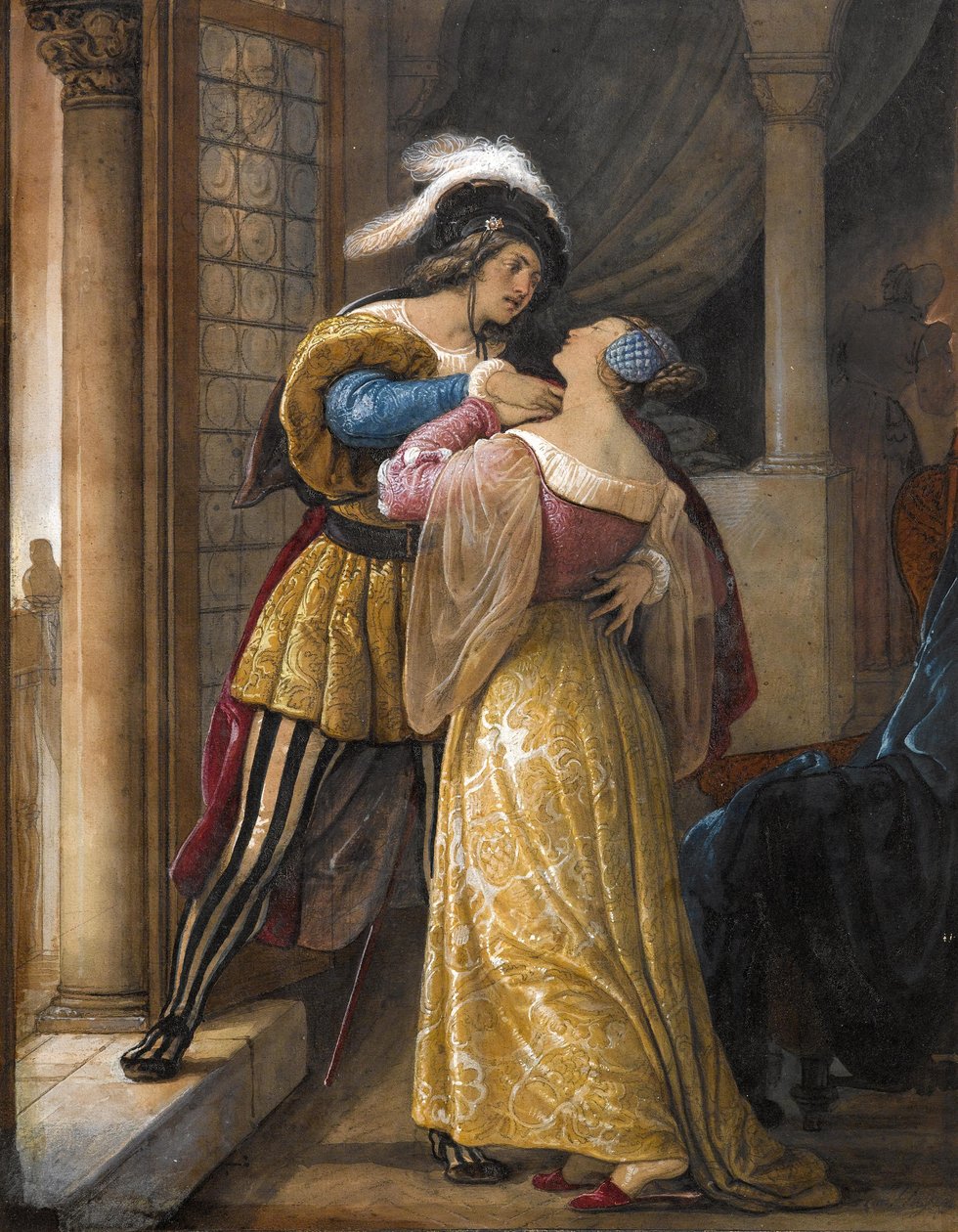 Romeo and Juliet by Francesco Hayez