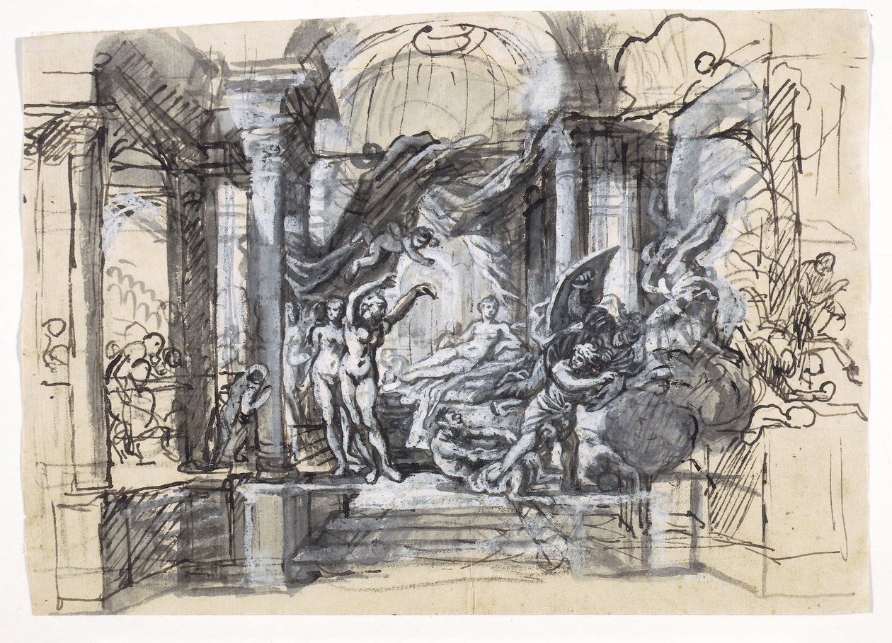 Allegorical Scene by Francesco La Marra