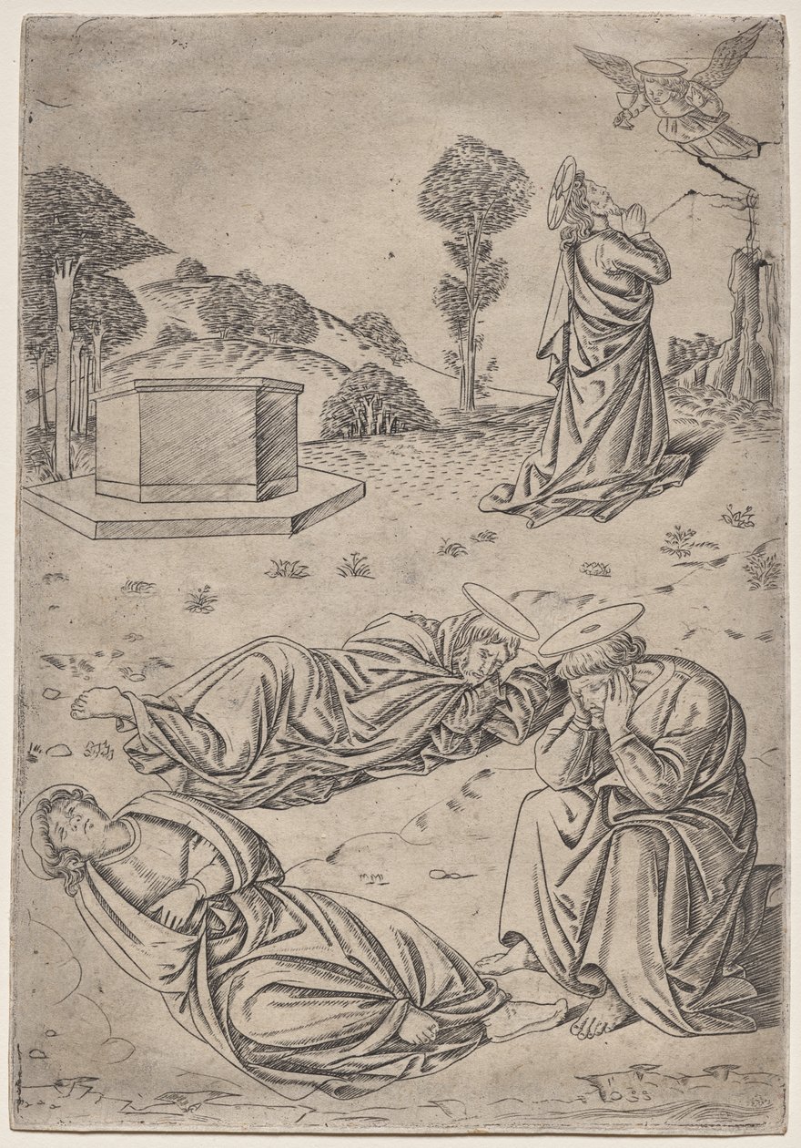 Agony in the Garden by Francesco Rosselli