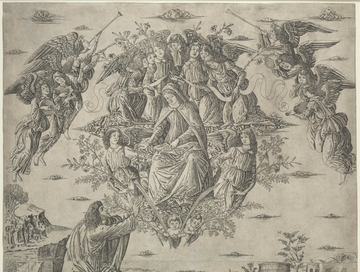 The Assumption of the Virgin by Francesco Rosselli
