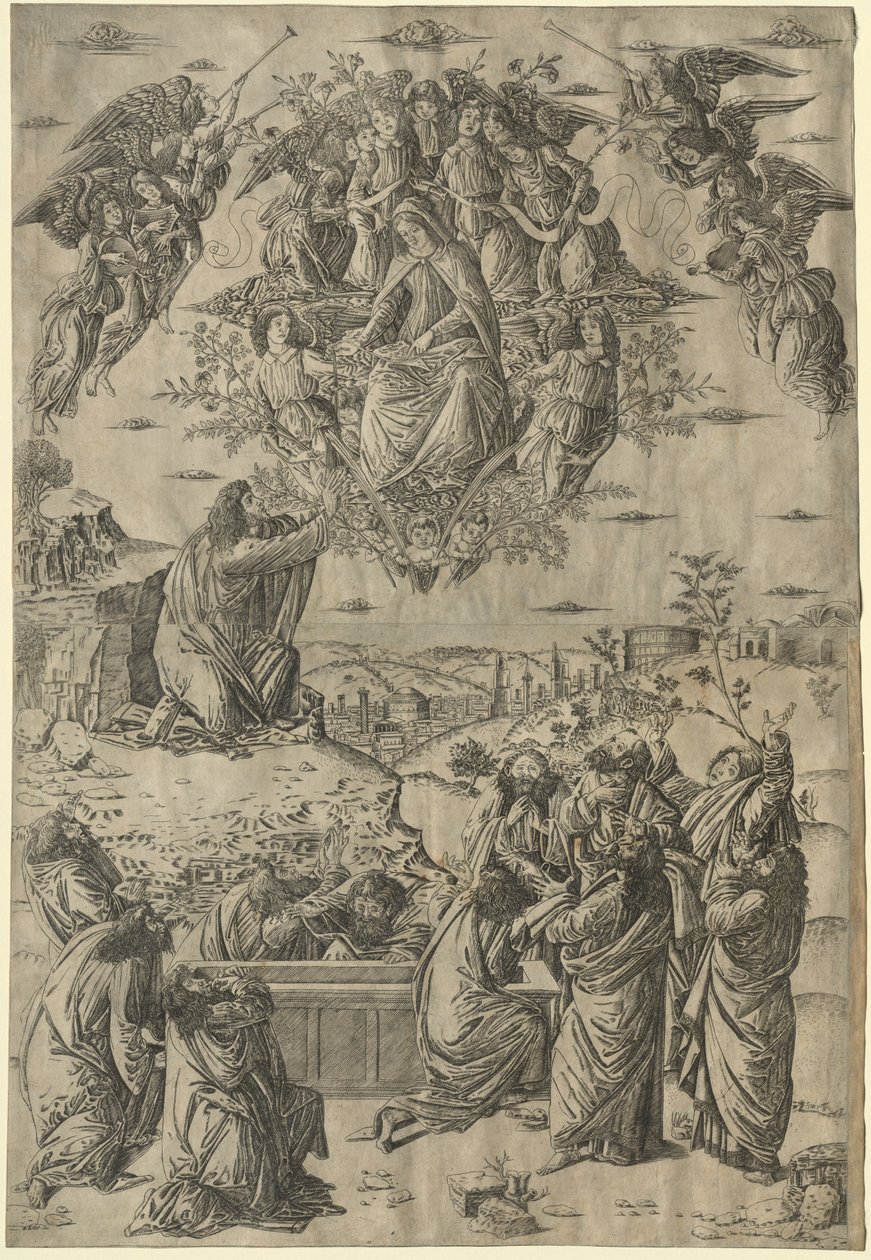 The Assumption of the Virgin, c. 1495 by Francesco Rosselli