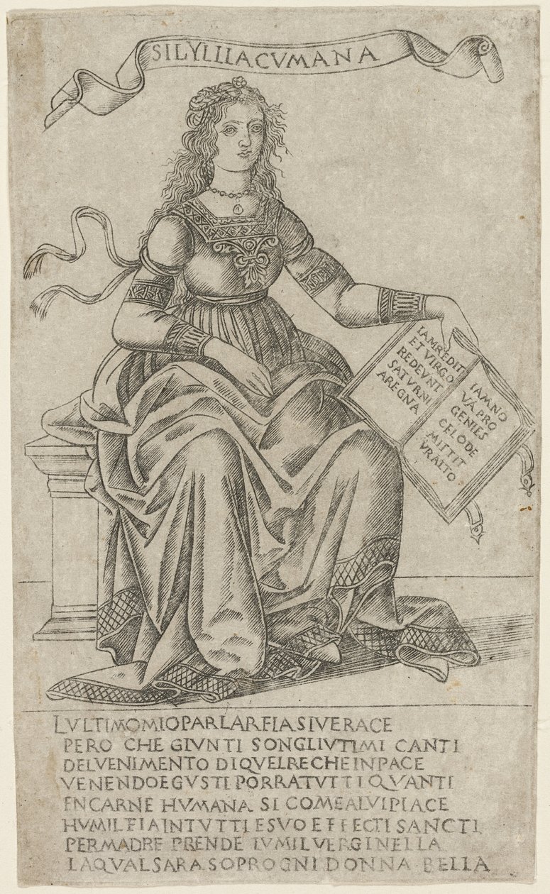 The Cumaean Sibyl by Francesco Rosselli