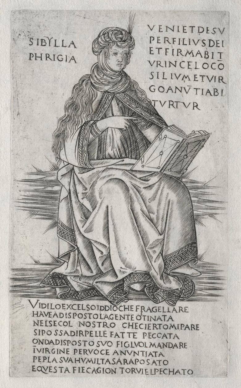 The Sibyls: The Phrygian Sibyl by Francesco Rosselli