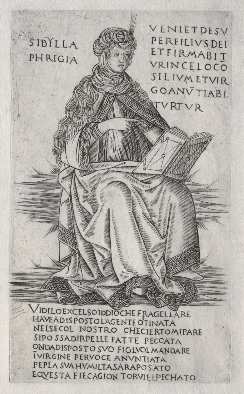 The Sibyls: The Phrygian Sibyl by Francesco Rosselli