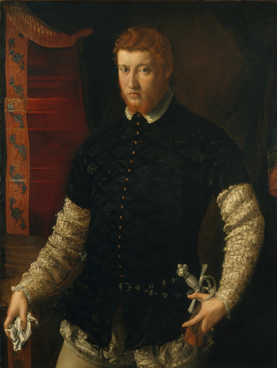 Portrait of a Man by Francesco Salviati