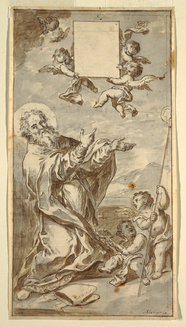 Image of St. Blaise by Francesco Saverio Mergolo
