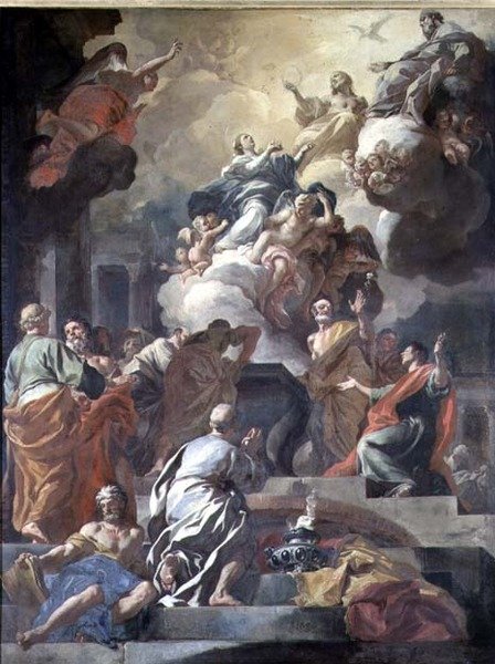 The Assumption of the Virgin by Francesco Solimena