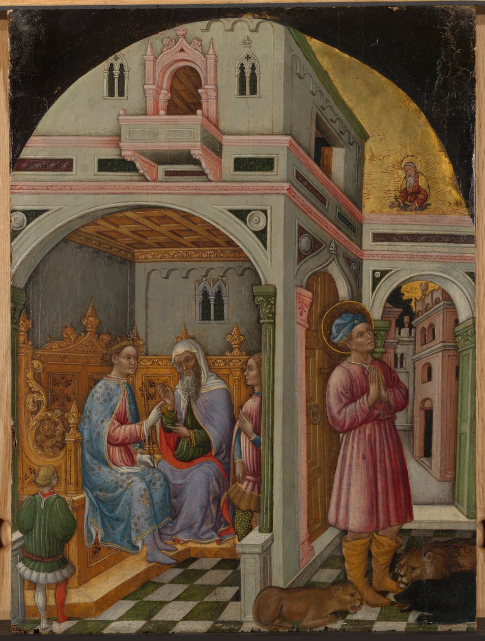 Saint Mamas before Aurelian by Francesco de