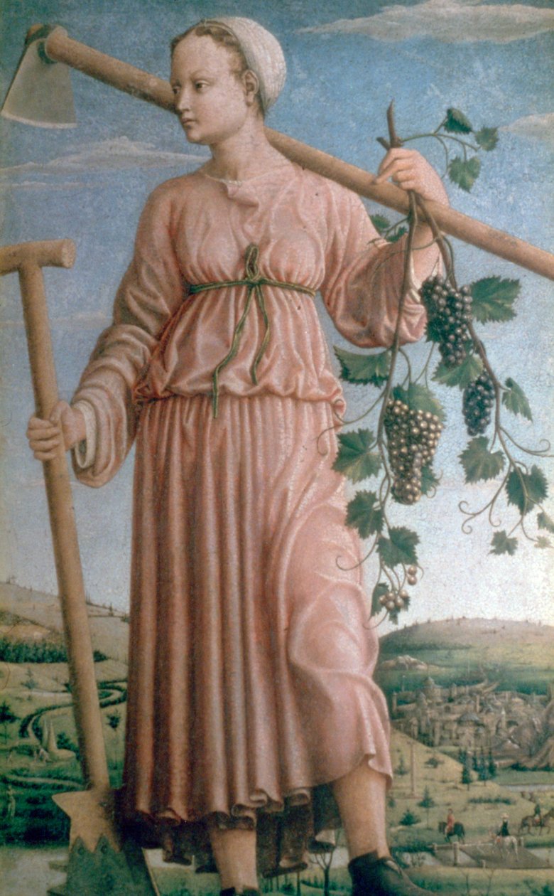 Allegory of Autumn by Francesco del Cossa