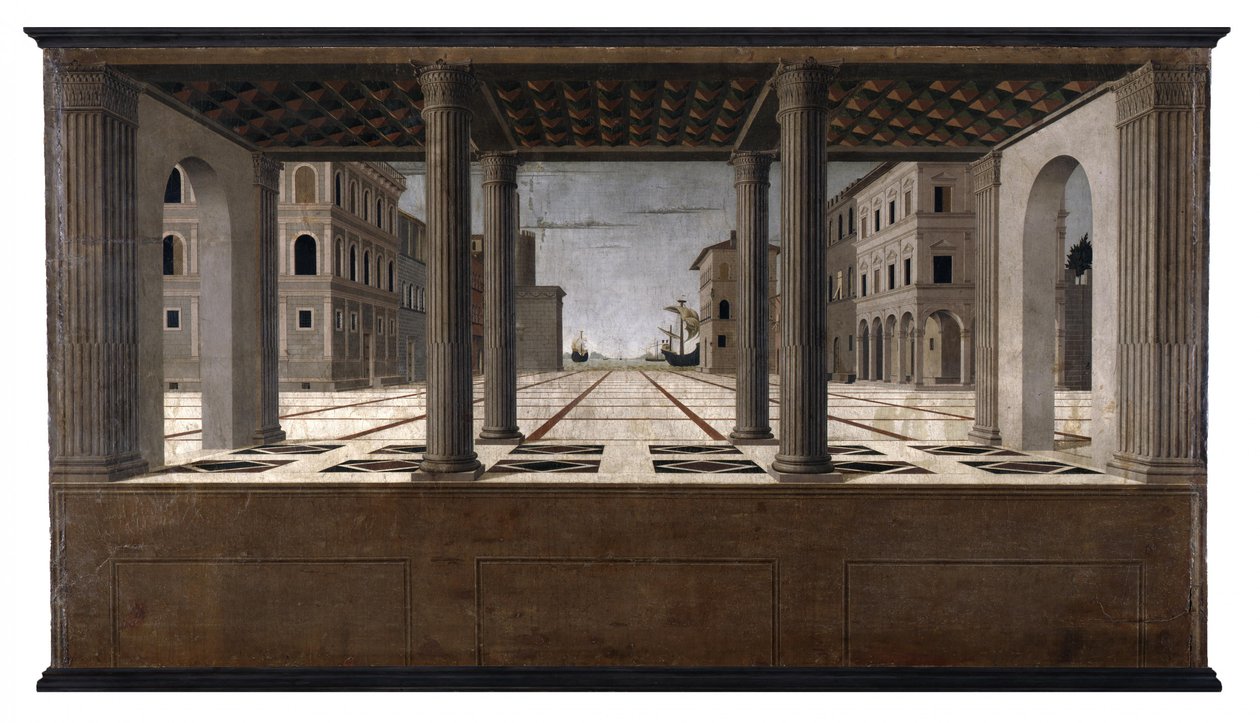 Ideal City Architectural View by Francesco di Giorgio