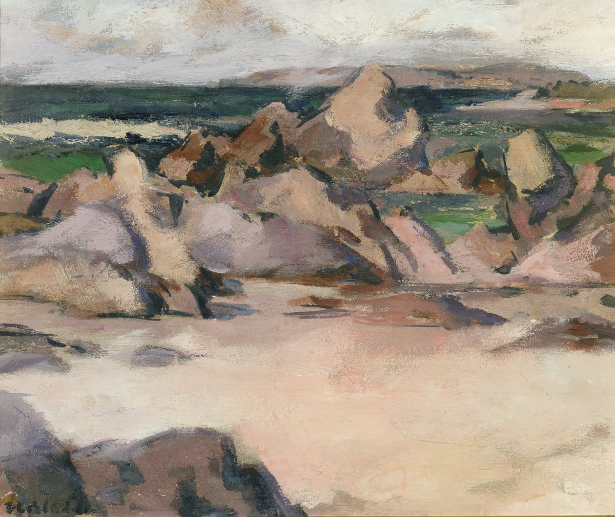 Treshnish Point, North End Iona by Francis Campbell Boileau Cadell